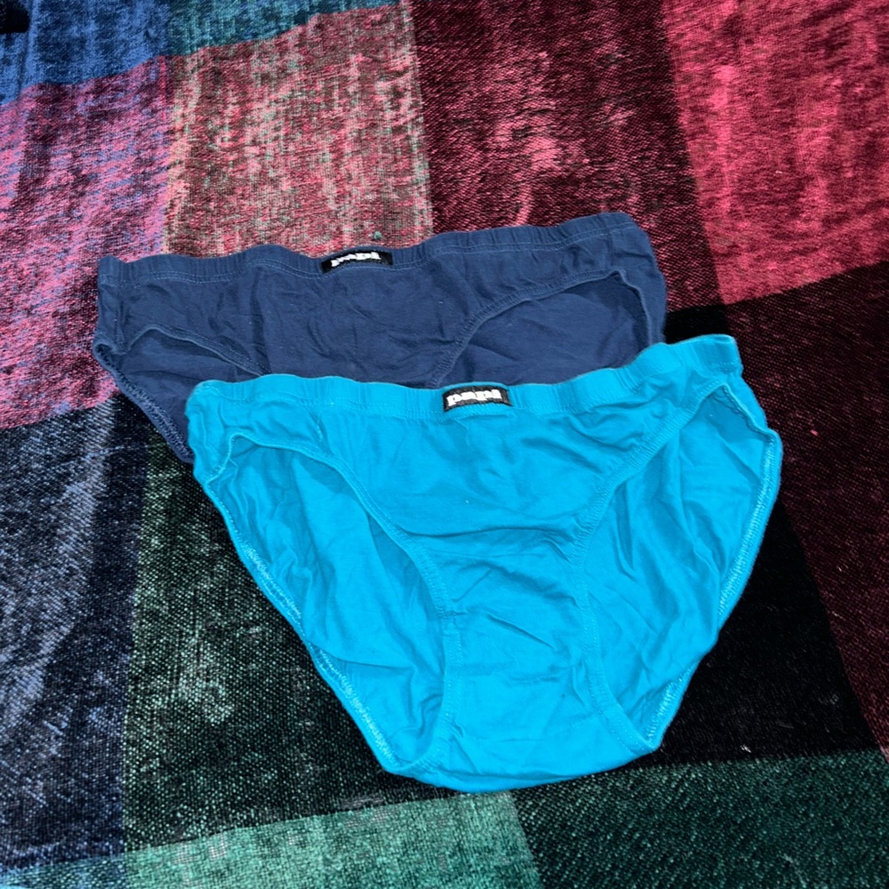 Papi Teal and Navy Briefs